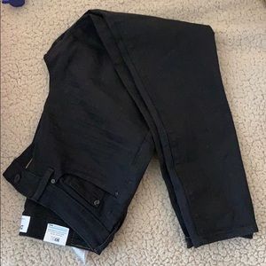 black levi skinny jeans
